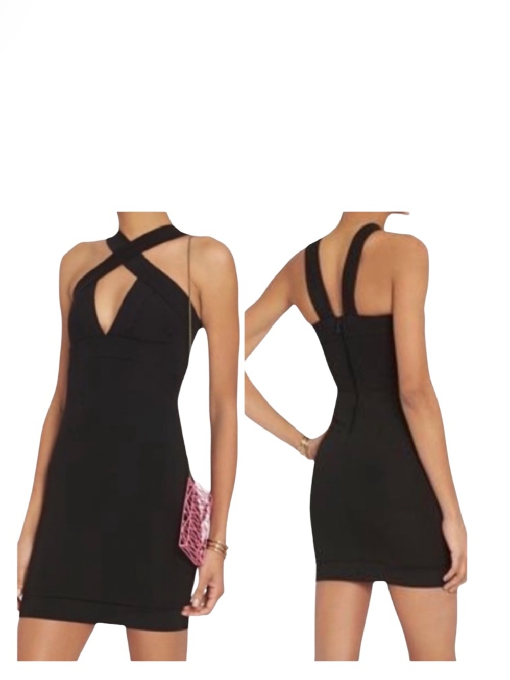 Dsquared 2 Bodycon Black Dress
